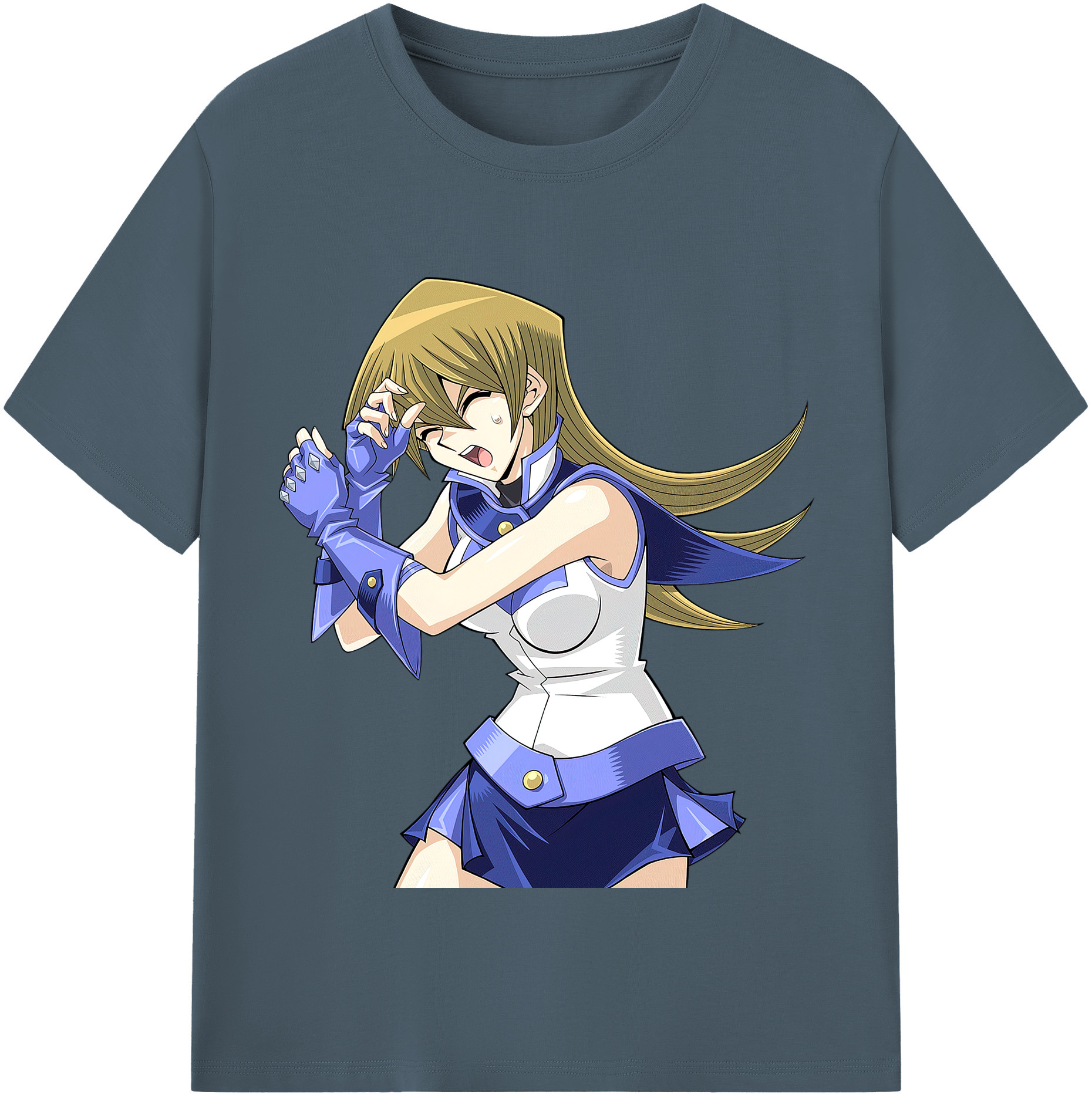 （画像用） 遊☆戯☆王 Yu-Gi-Oh! 綿100％半袖Tシャツ（フロントプリント）